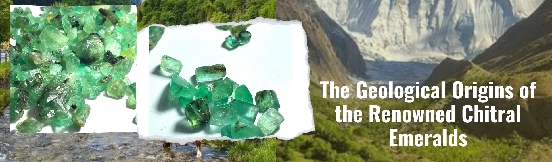 Natural Emerald Crystals With Matrix From Chatral valley Pakistan Natural Emerald Crystals With Matrix From Chatral valley Pakistan