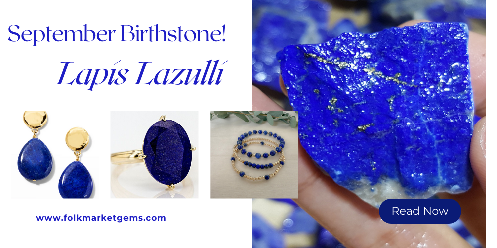 September Birthstone Lapis Lazuli Stone Meaning History Symbolism Folkmarketgems
