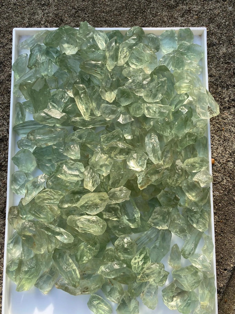 Buy Raw Prasiolite for cutting