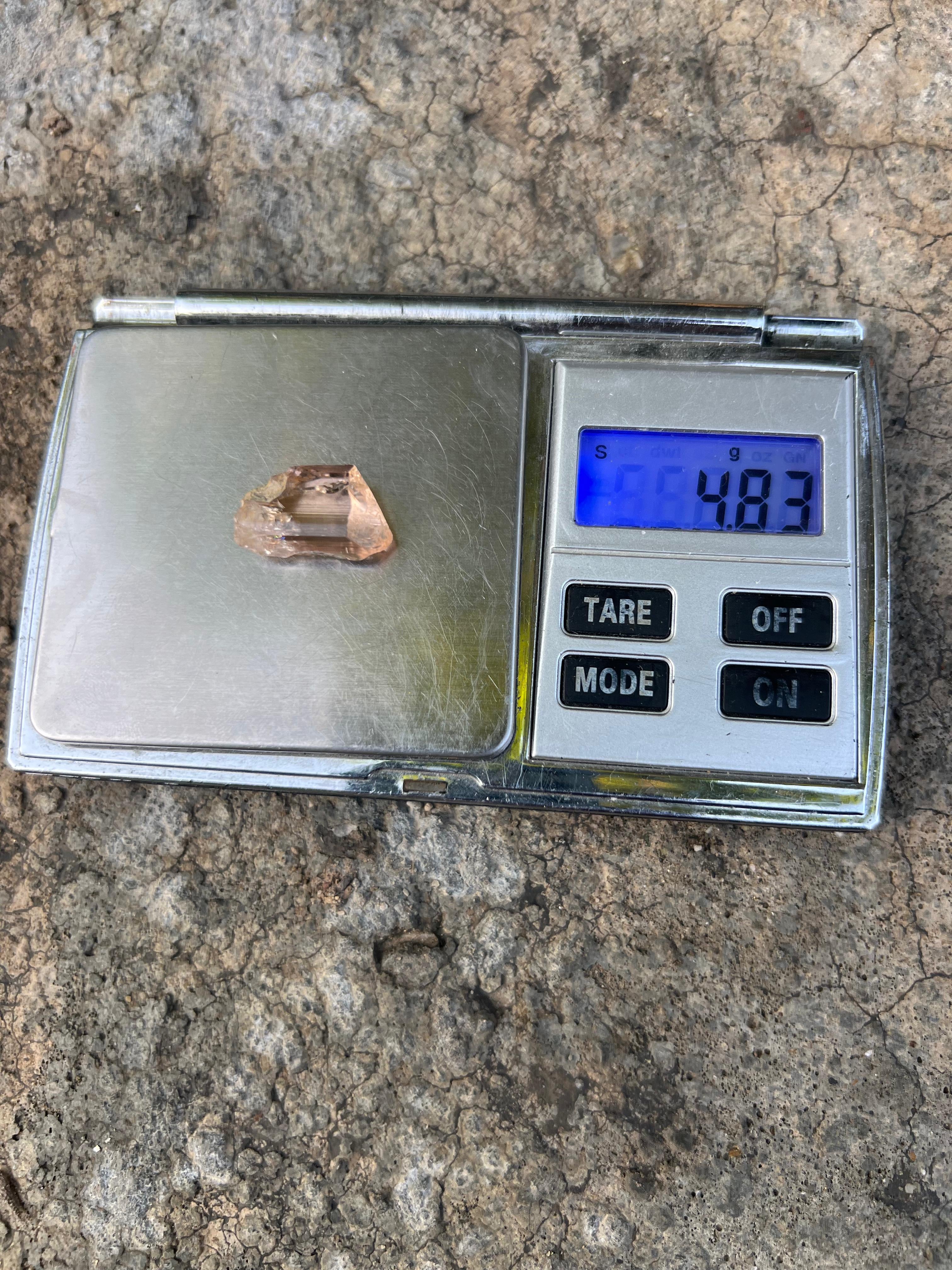 40 carats Rough Topaz Crystals | Rare Katlang