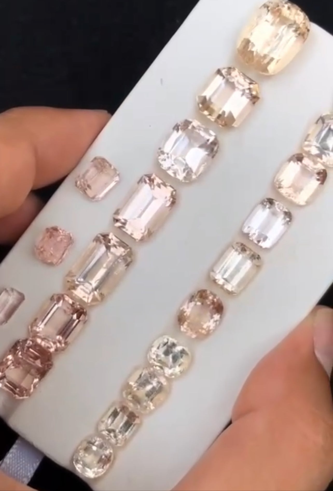 100 Carats Natural Katlang Topaz Faceted Stones | Imperial Topaz Wholesale