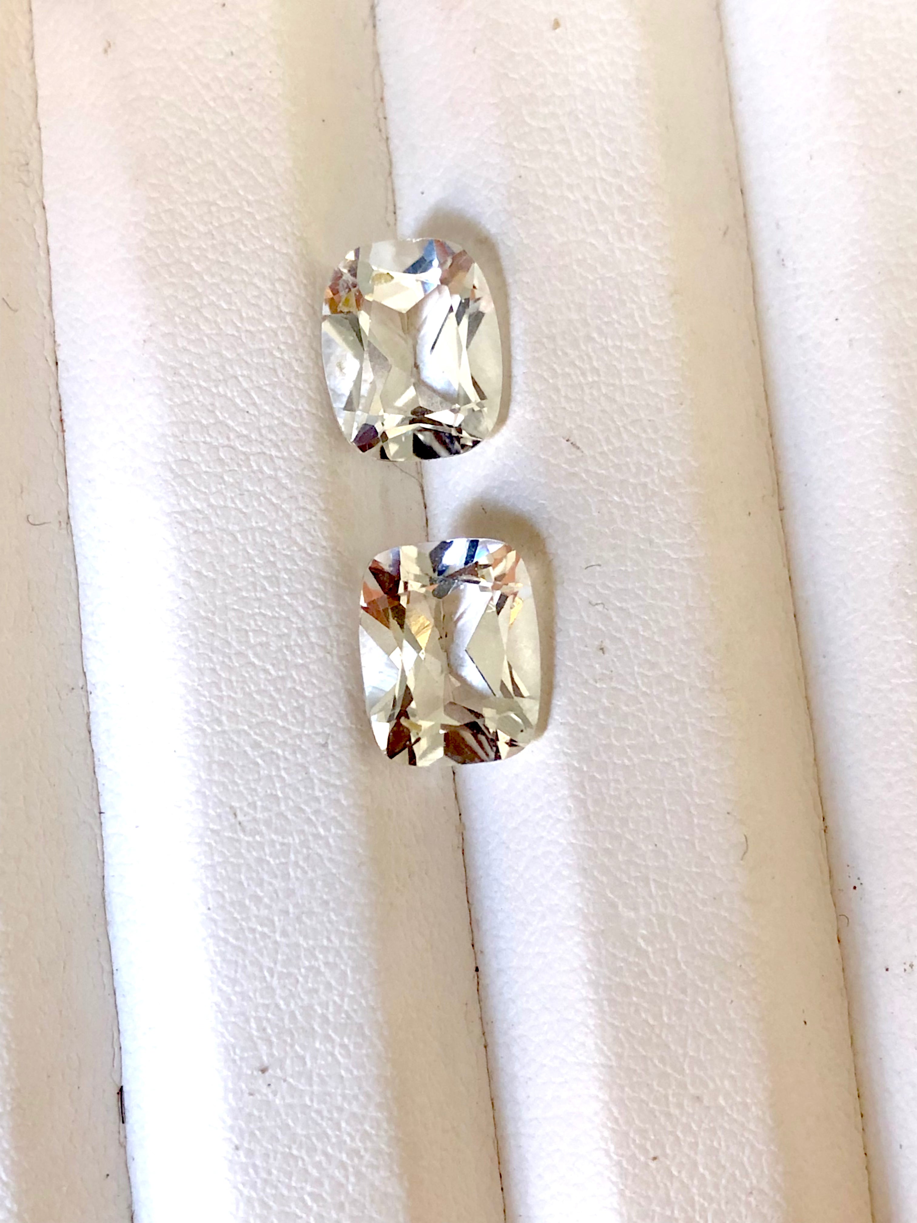 Buy Cushion cut topaz loose stone