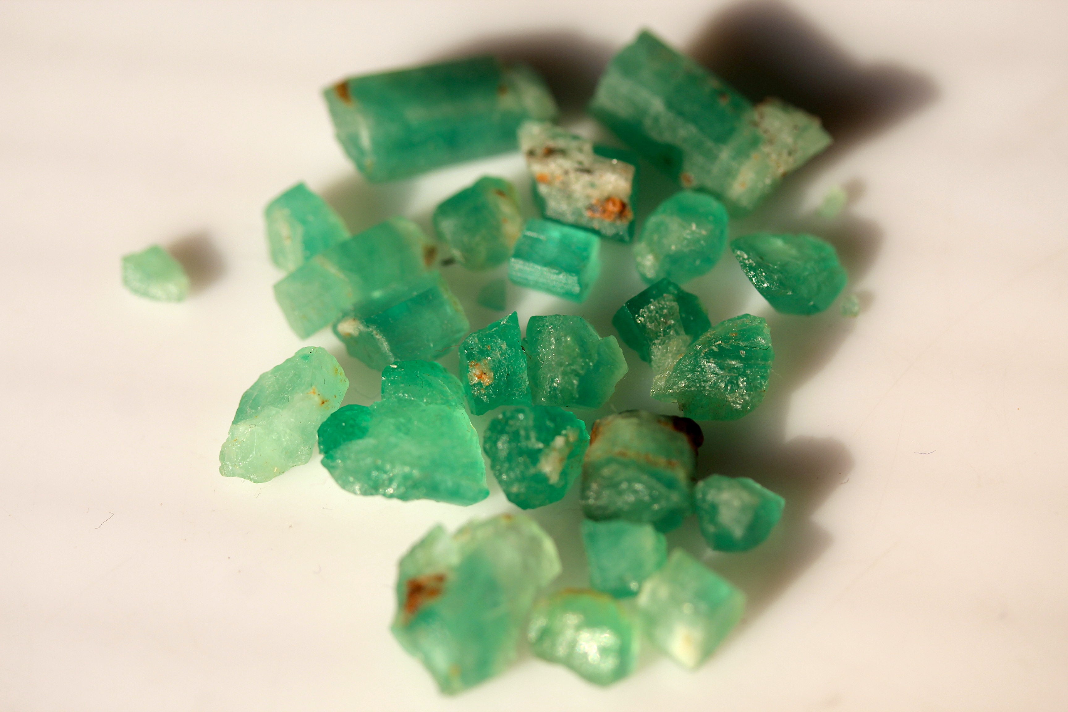 70 carats Panjshir Raw Emerald Stones