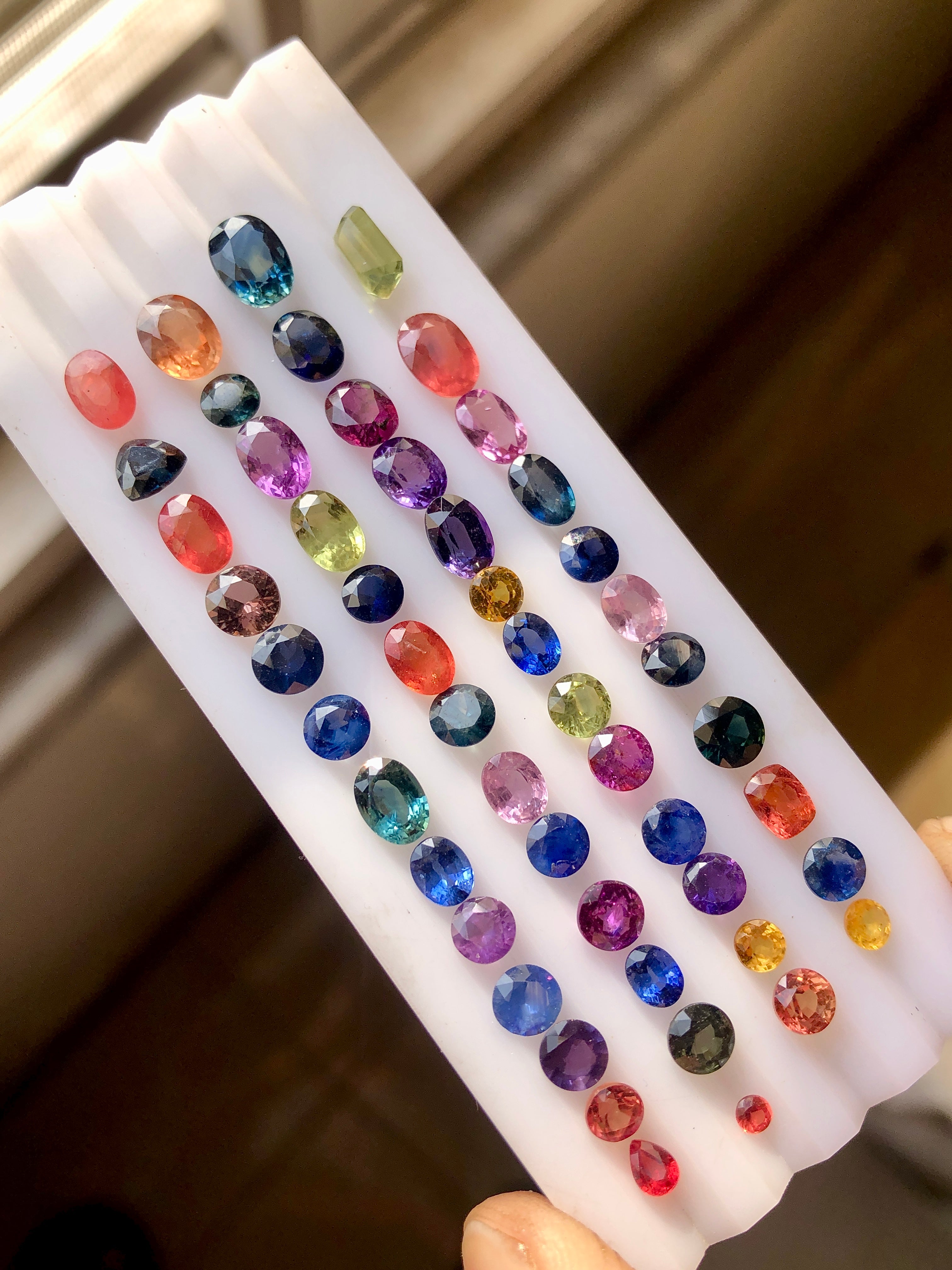 You Also May Like This Mix Colours Sapphire Stones