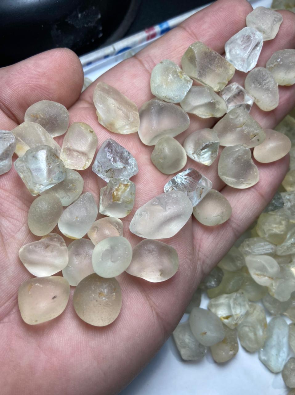 500 Grams Natural Topaz Facet Rough Deal