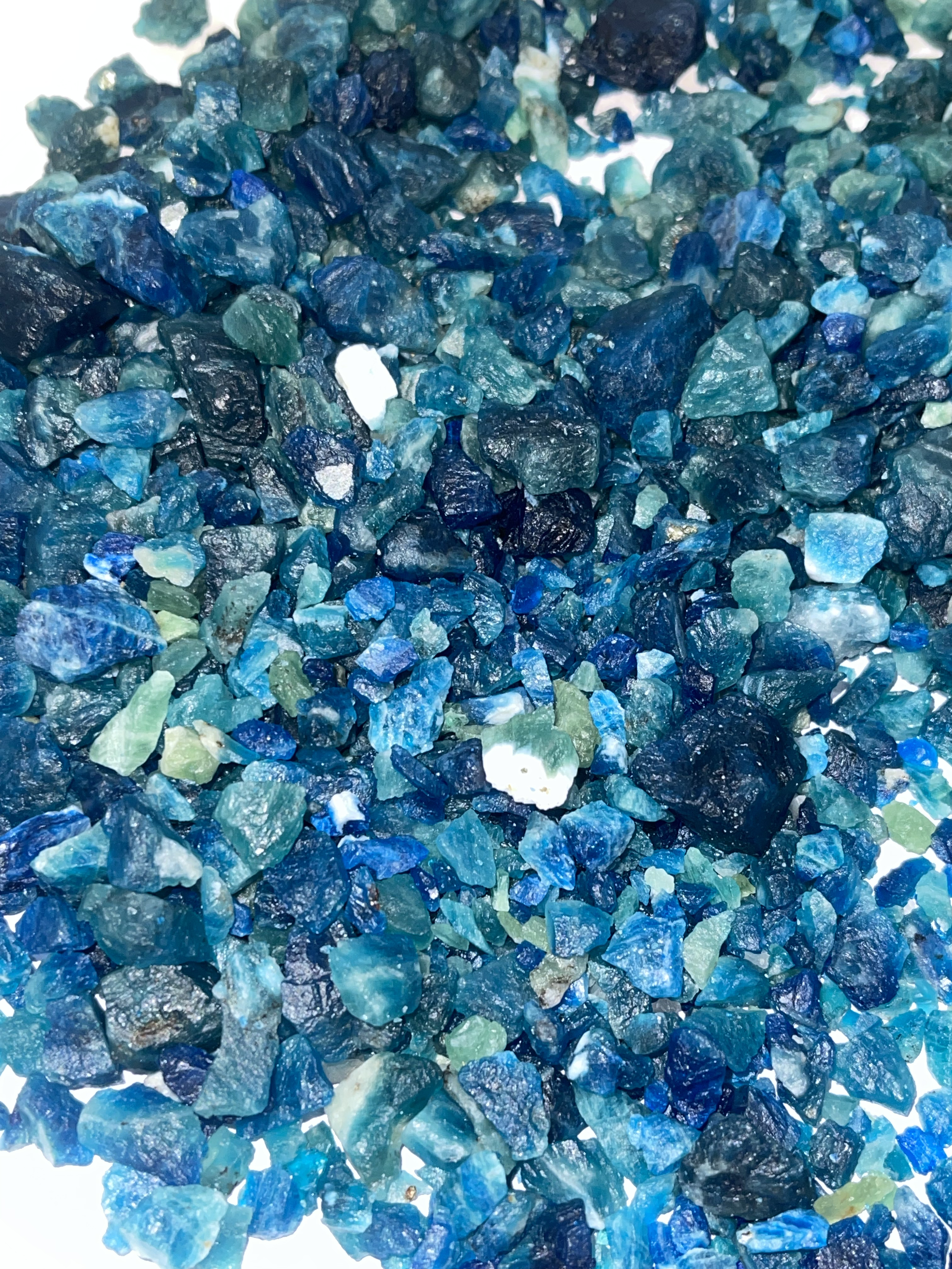 Rare Blue Haüyne Rough Stones Bulk Deal
