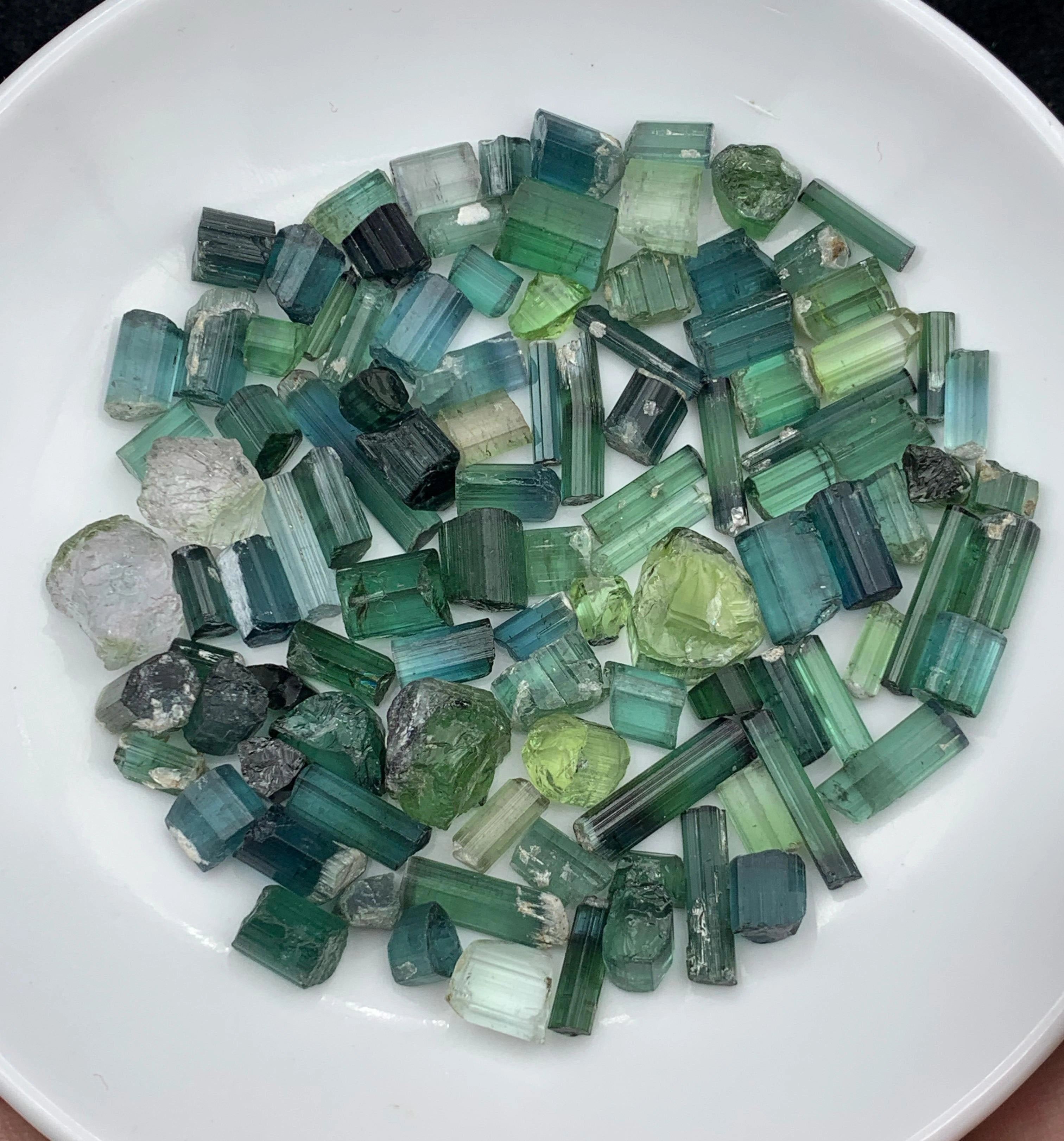 250 carats Natural Tourmaline Facet Rough Parcel – Folkmarketgems