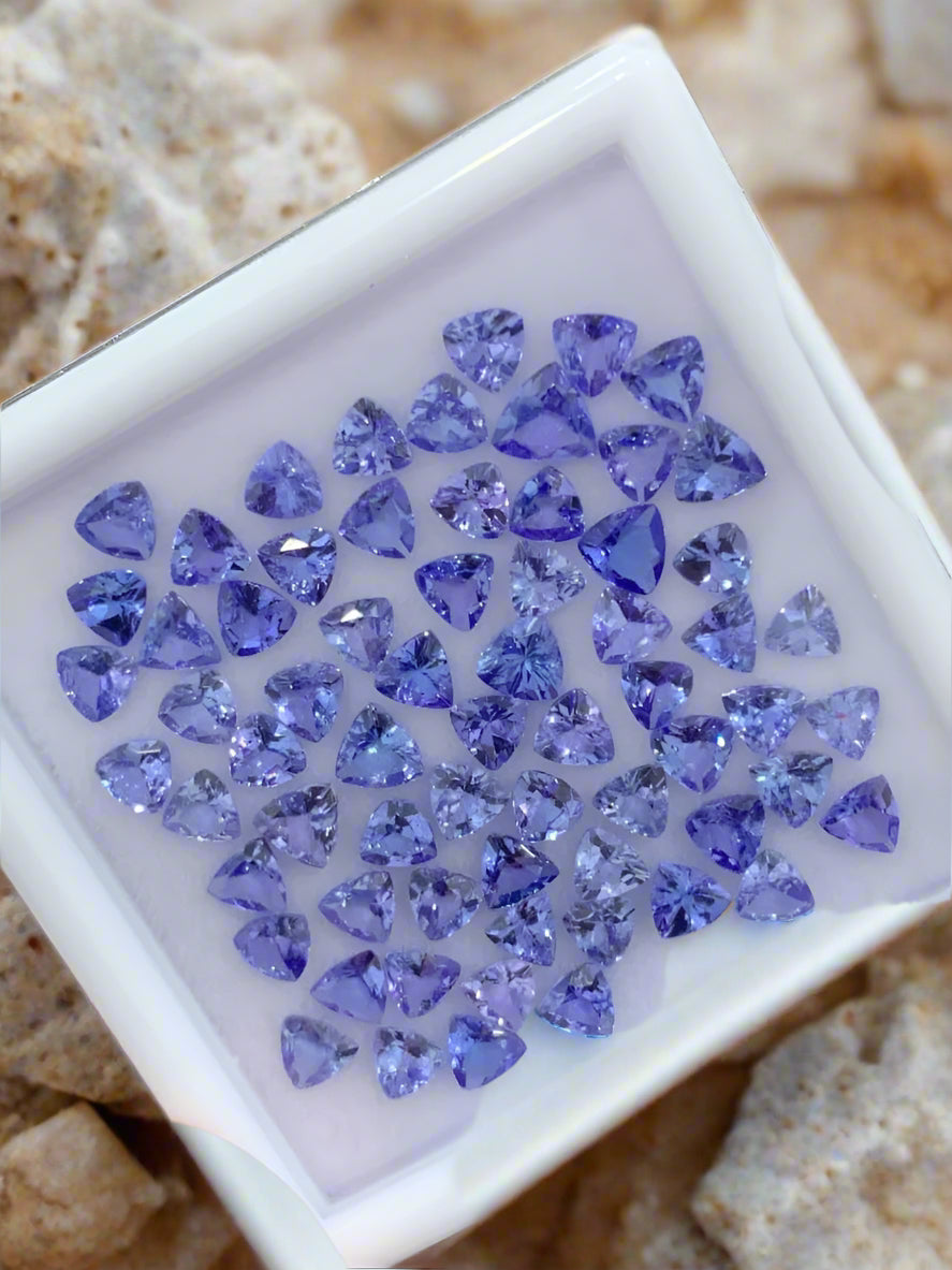 You May Also Like These Triangle Cut Tanzanite Loose Stones