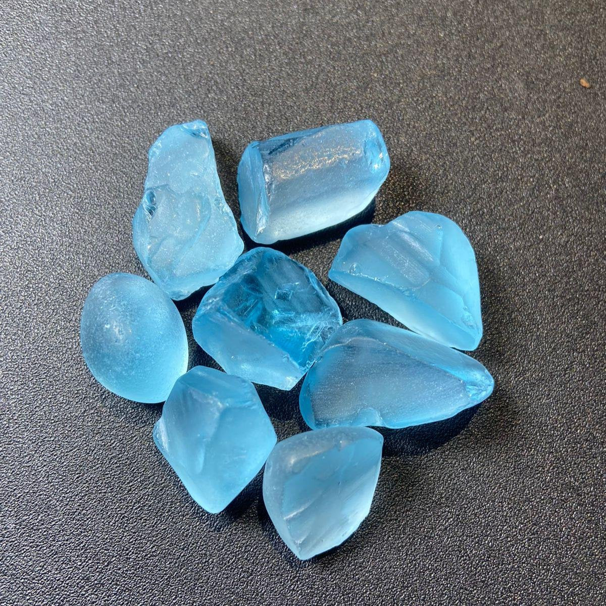 Grams Swiss Blue Topaz Rough – Folkmarketgems - Main Image