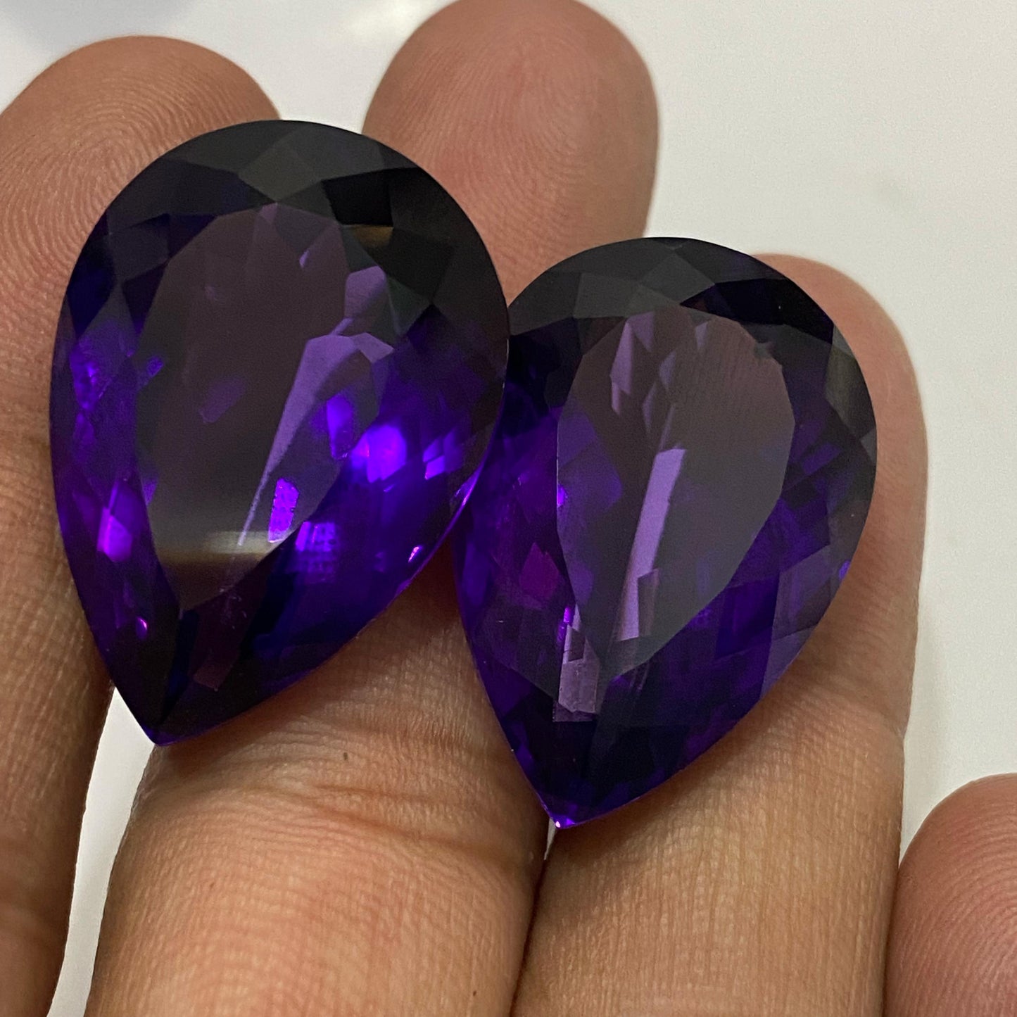 Dark Purple loose Amethyst gemstones