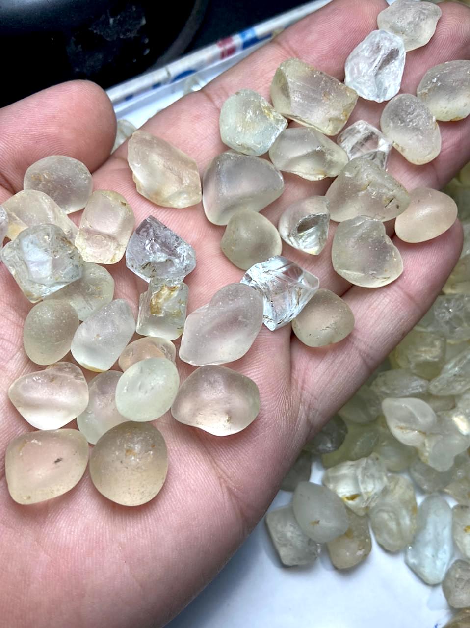 500 Grams Natural Topaz Facet Rough Deal