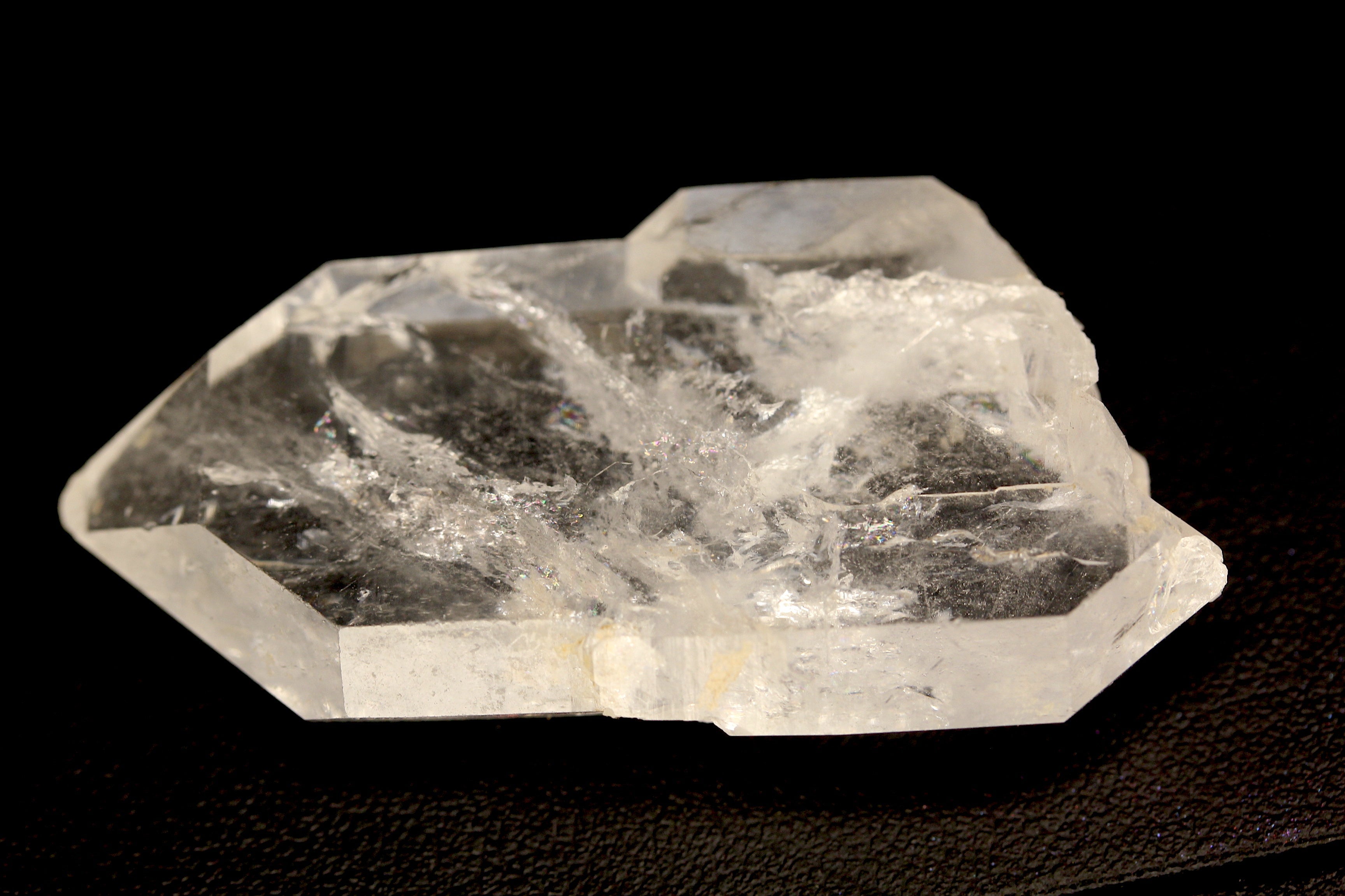 25.8 grams Clear Faden Quartz Crsytals
