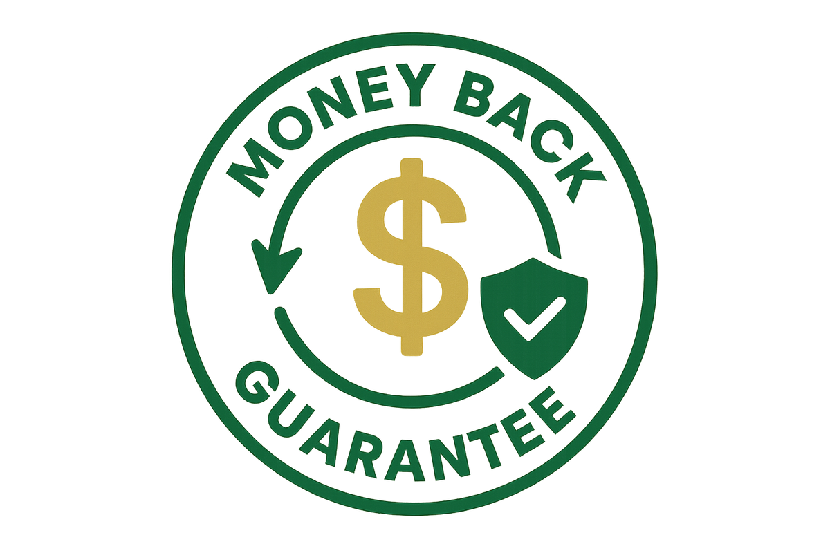 generate icon of money back gaurantee