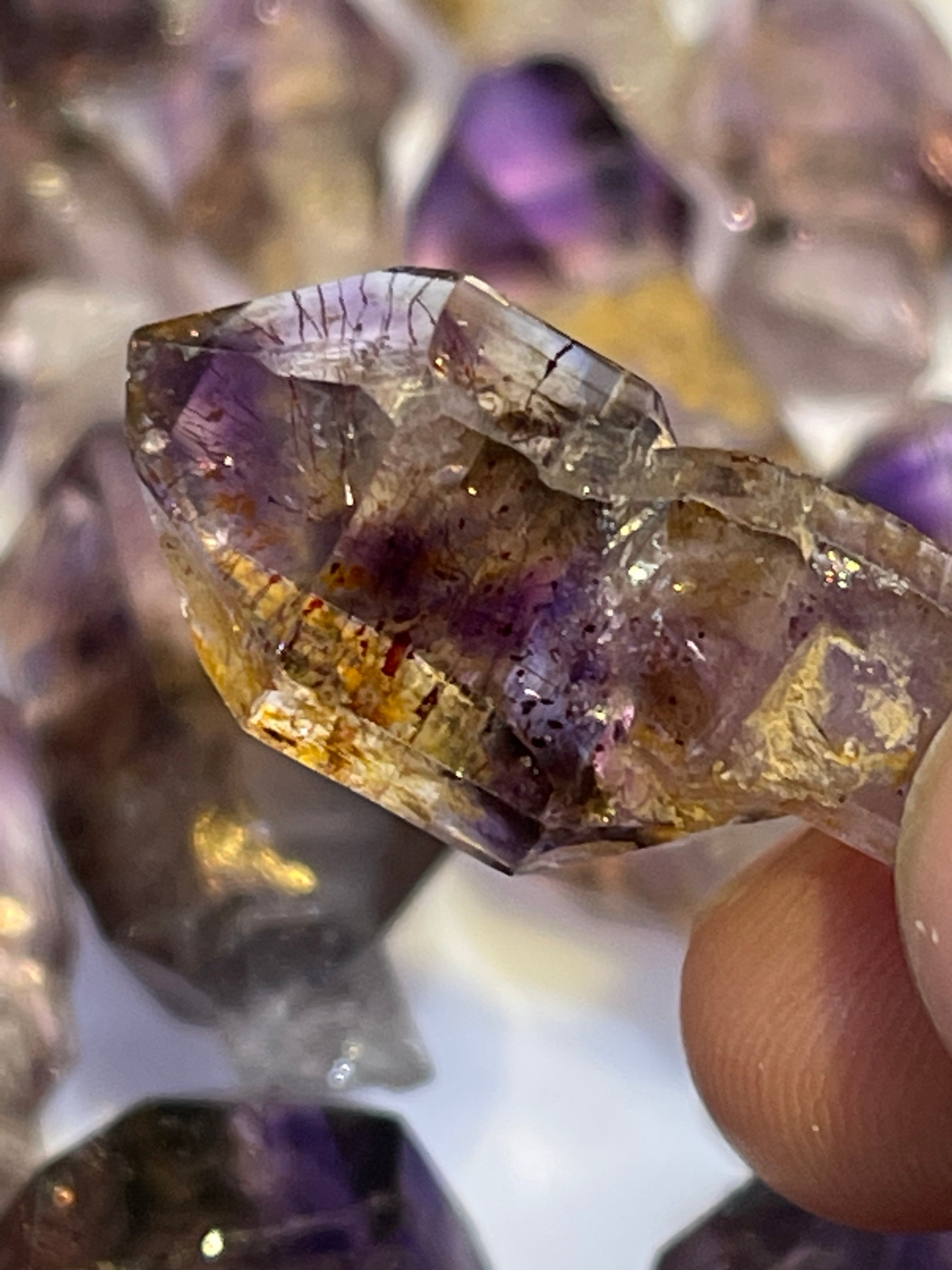 1 kg 7 Super Amethyst Crystals Specimens | Fine Mineral Specimen