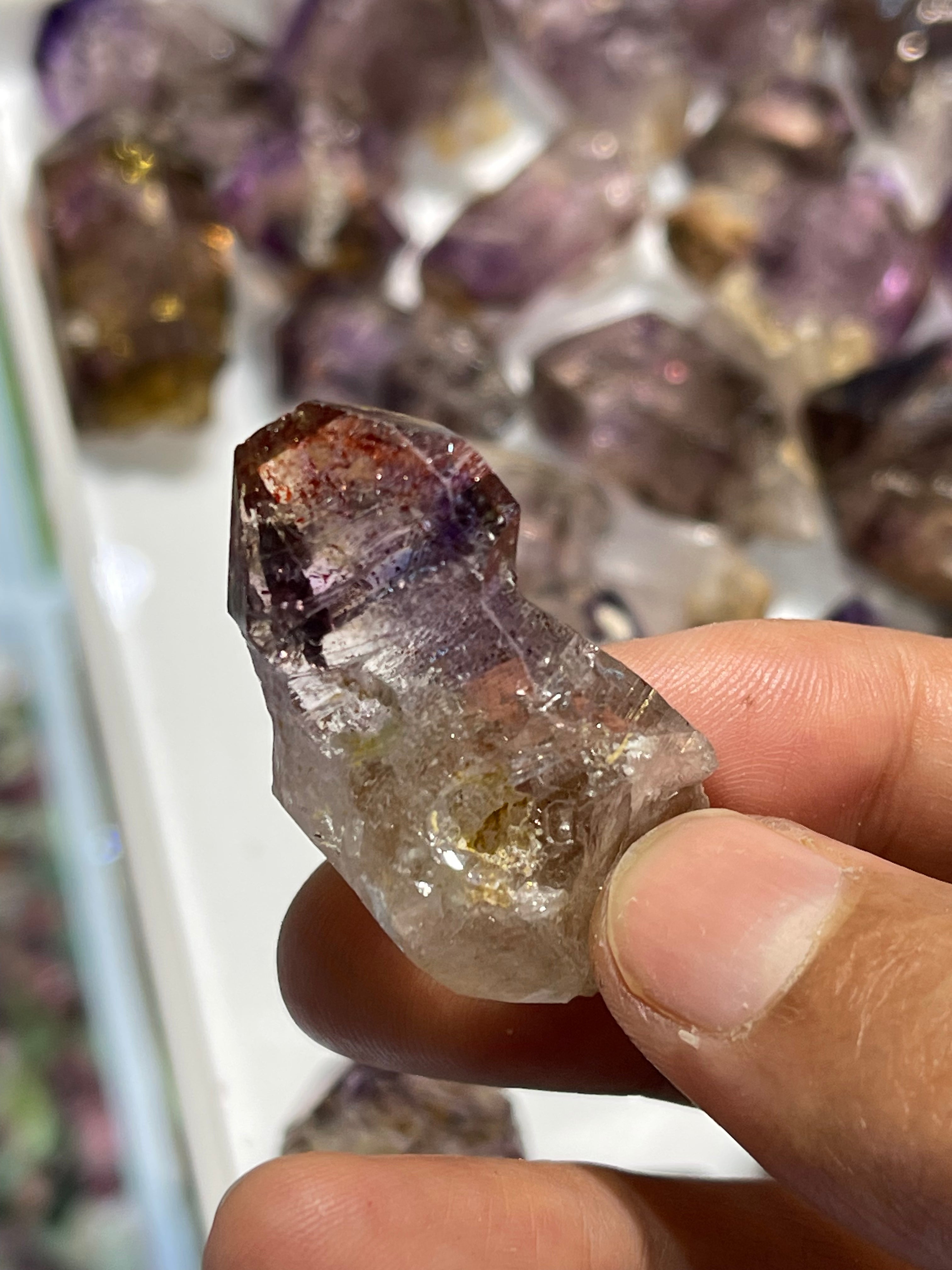 1 kg 7 Super Amethyst Crystals Specimens | Fine Mineral Specimen