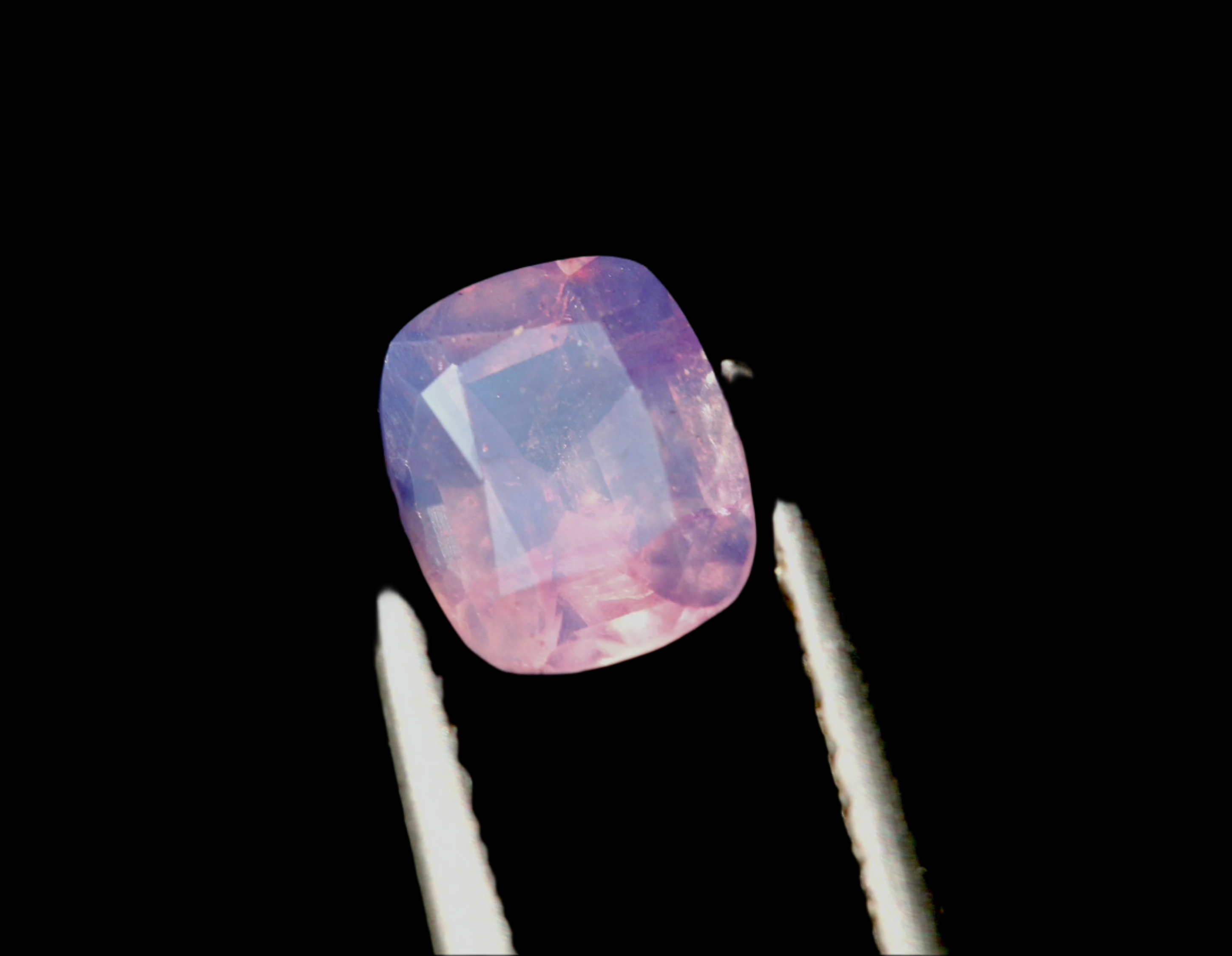 1.10 carats Cushion Lavender Sapphire Stone | Pink Purple Kashmir Sapphire
