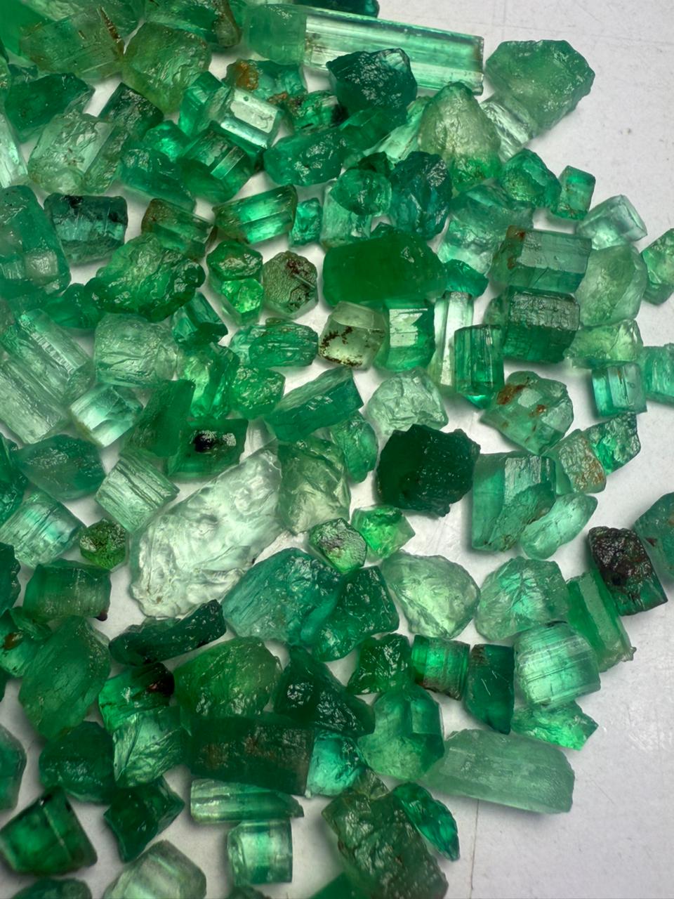 150 carats Natural Panjshir Rough Emeralds for Cutting