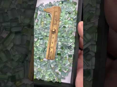 400 carats Natural Sea Foam Tourmaline Crystals at Good Price