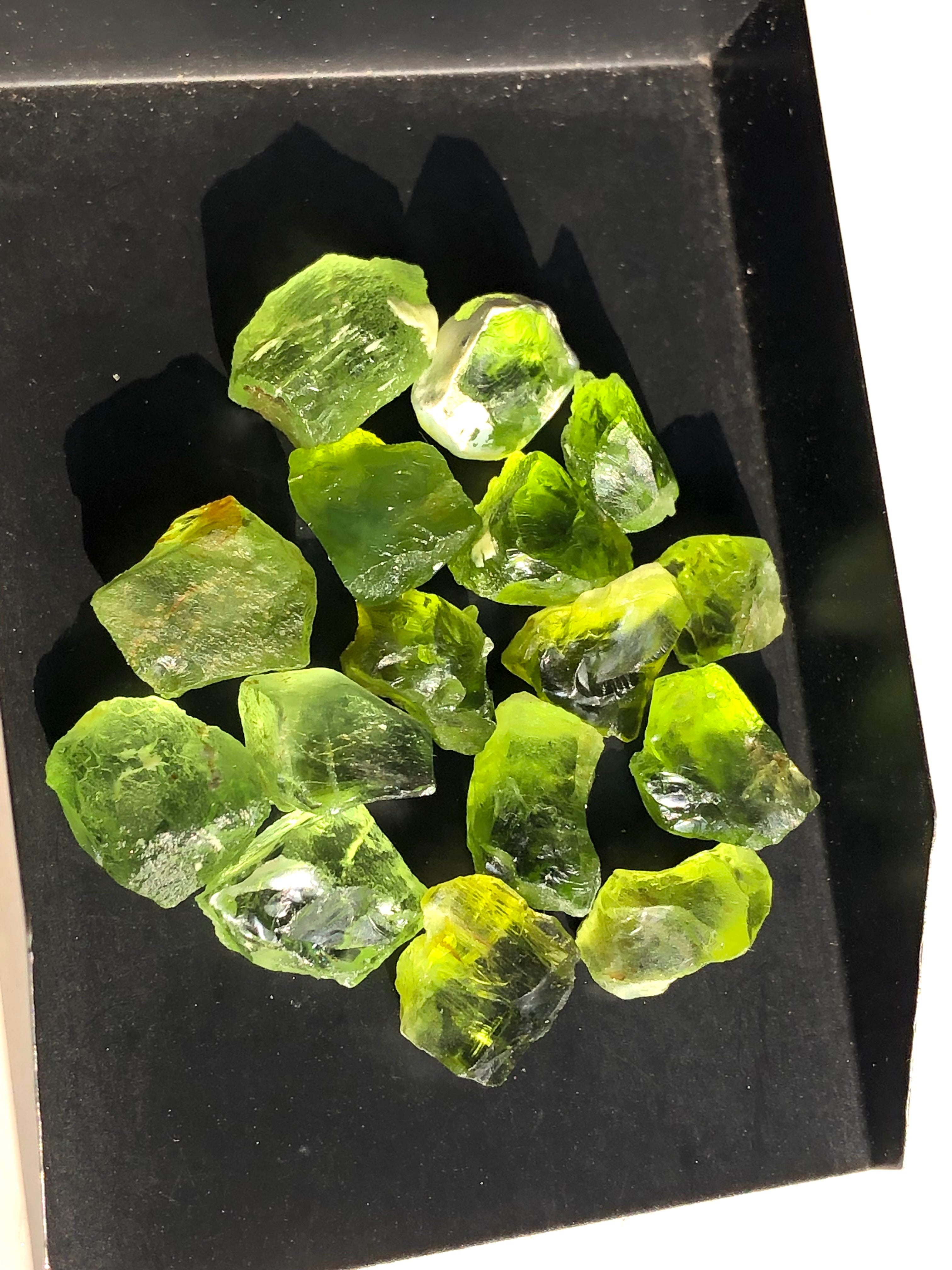 Buy Rough Peridots for Faceting