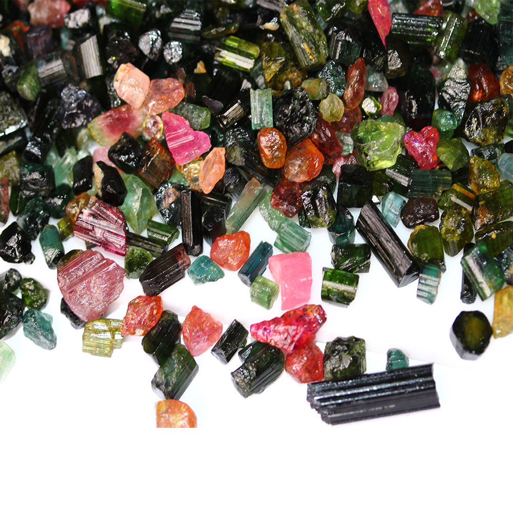 100 grams Tourmaline Rough Stone -Black Tourmaline Crystals Raw