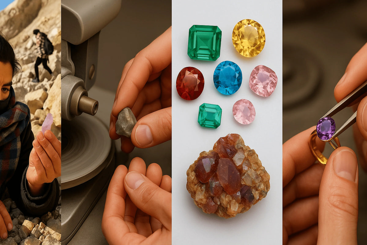 What Folkmarketgems Offers in Facet Grade Rough Gemstone Deals?
