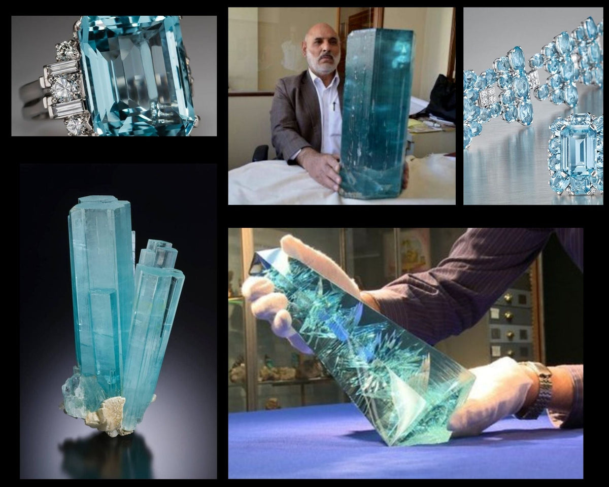 How Aquamarine Stone is Formed ? - March Birthstone Aquamarine