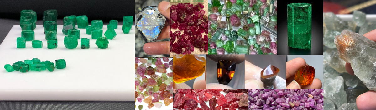 Raw Gemstones For Lapidary, Faceting | Uncut Rough Materials Directly from Mine