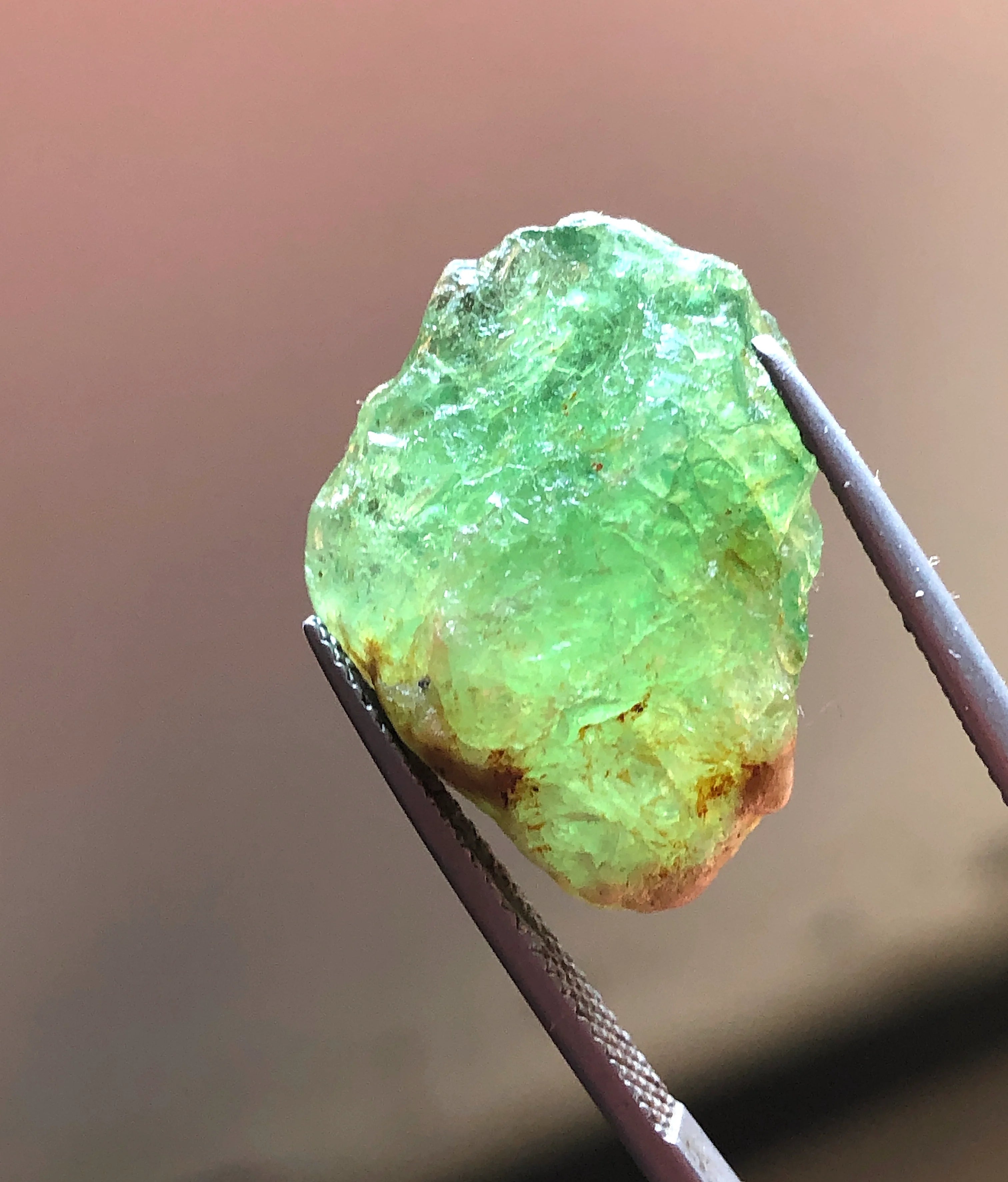 Rough Tsavorite Garnets for Lapidary