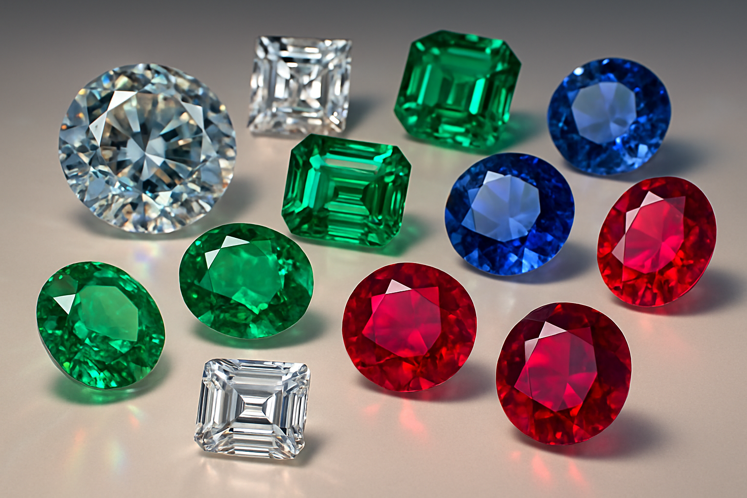 Faceted Gemstones