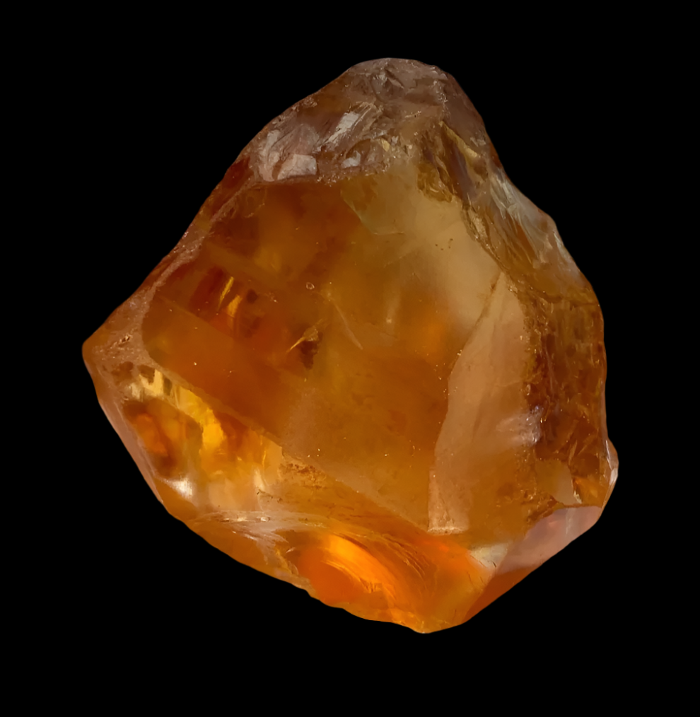 Rough Citrine for Faceting