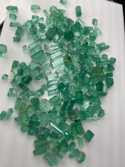 150 ct Facet Grade Natural Raw Emeralds