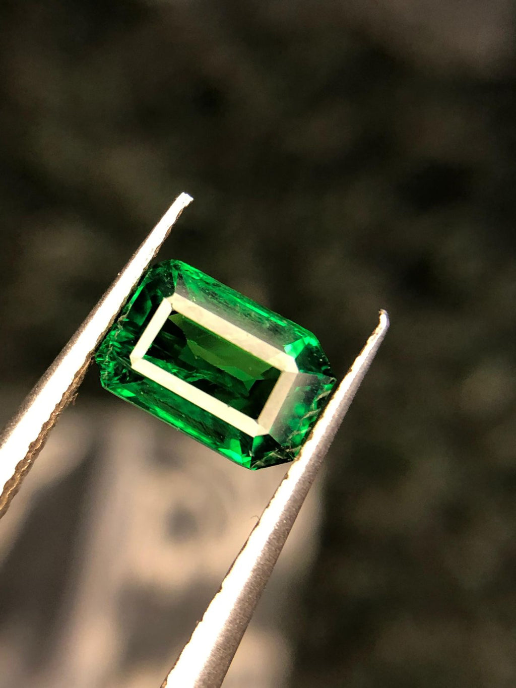 vivid tsavorite garnet