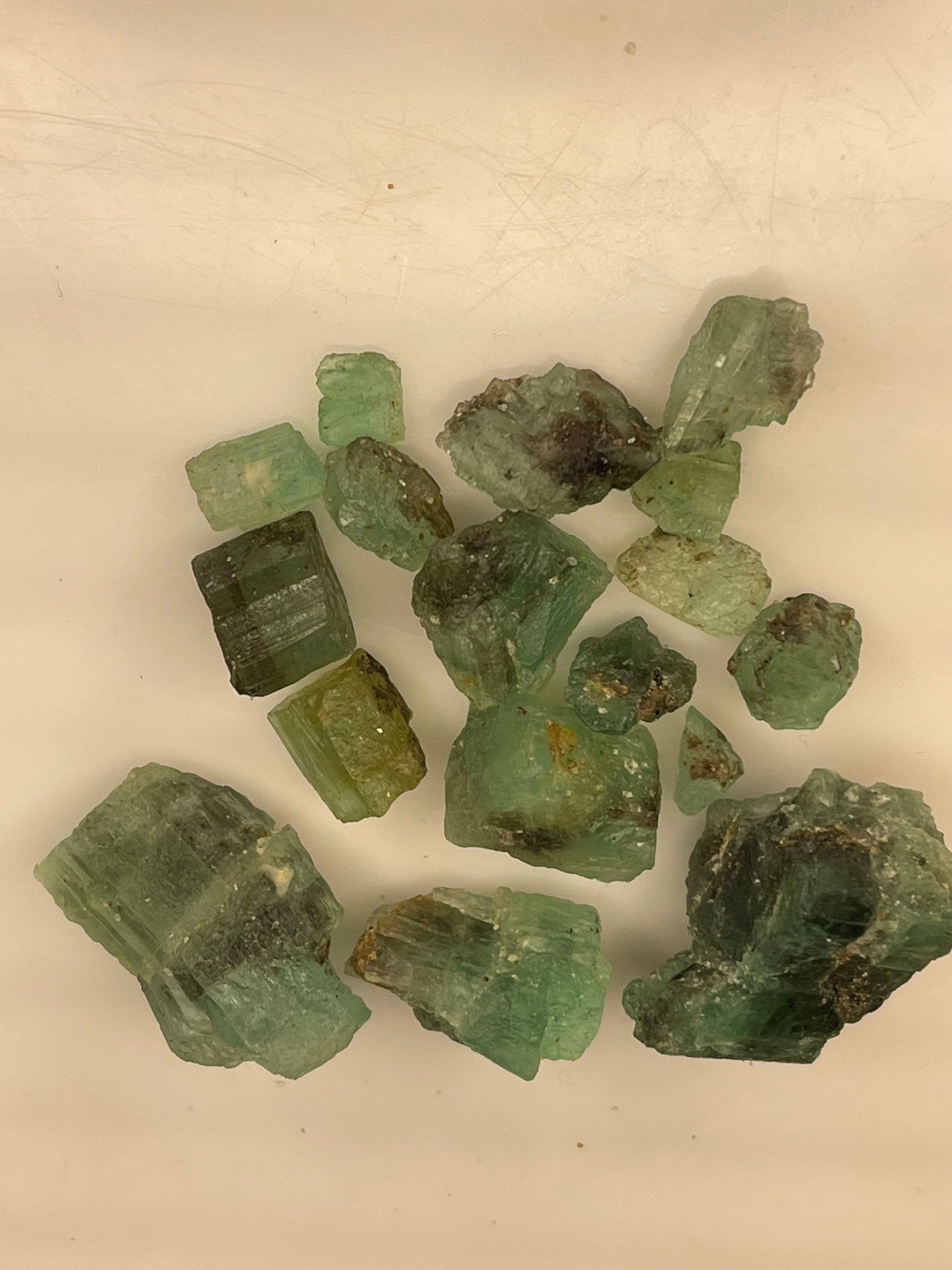 150 carats Rough Chitral Emerald Stones for Cutting and Collections