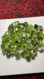 500 carats / 100 grams Natural Rough Peridots for Faceting
