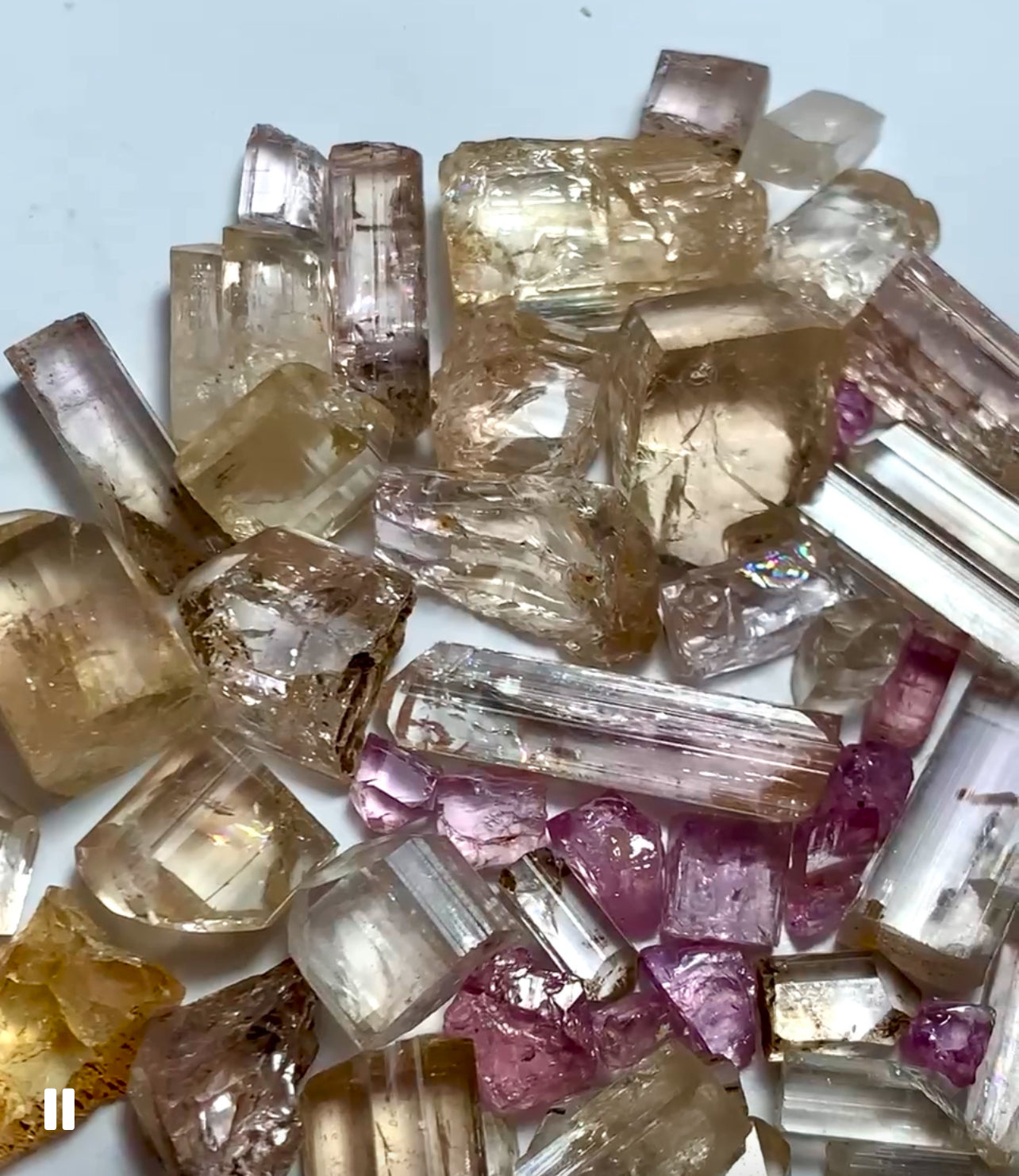 70 grams Raw Topaz Gems | Rough Katlang Topaz