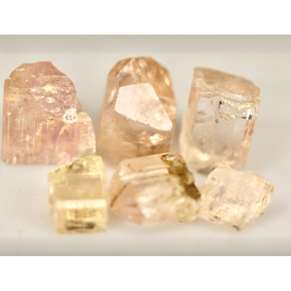 Buy imperial topaz facet grade raw stones