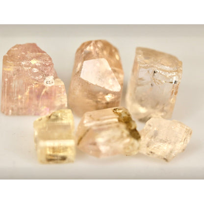 Buy imperial topaz facet grade raw stones
