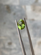 4 Pairs of Loose Peridot Faceted Stones