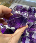1 Kg Top Facet Grade Raw Amethyst for Faceting - Big Sizes
