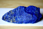 371 Grams Dark Blue With Golden Flakes Rough Lapis Lazulli Rock