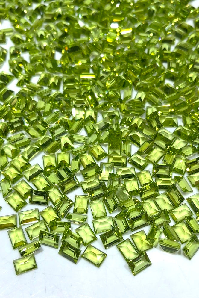 6 to 7 mm Caliberated Peridots | Wholesale Loose Peridots