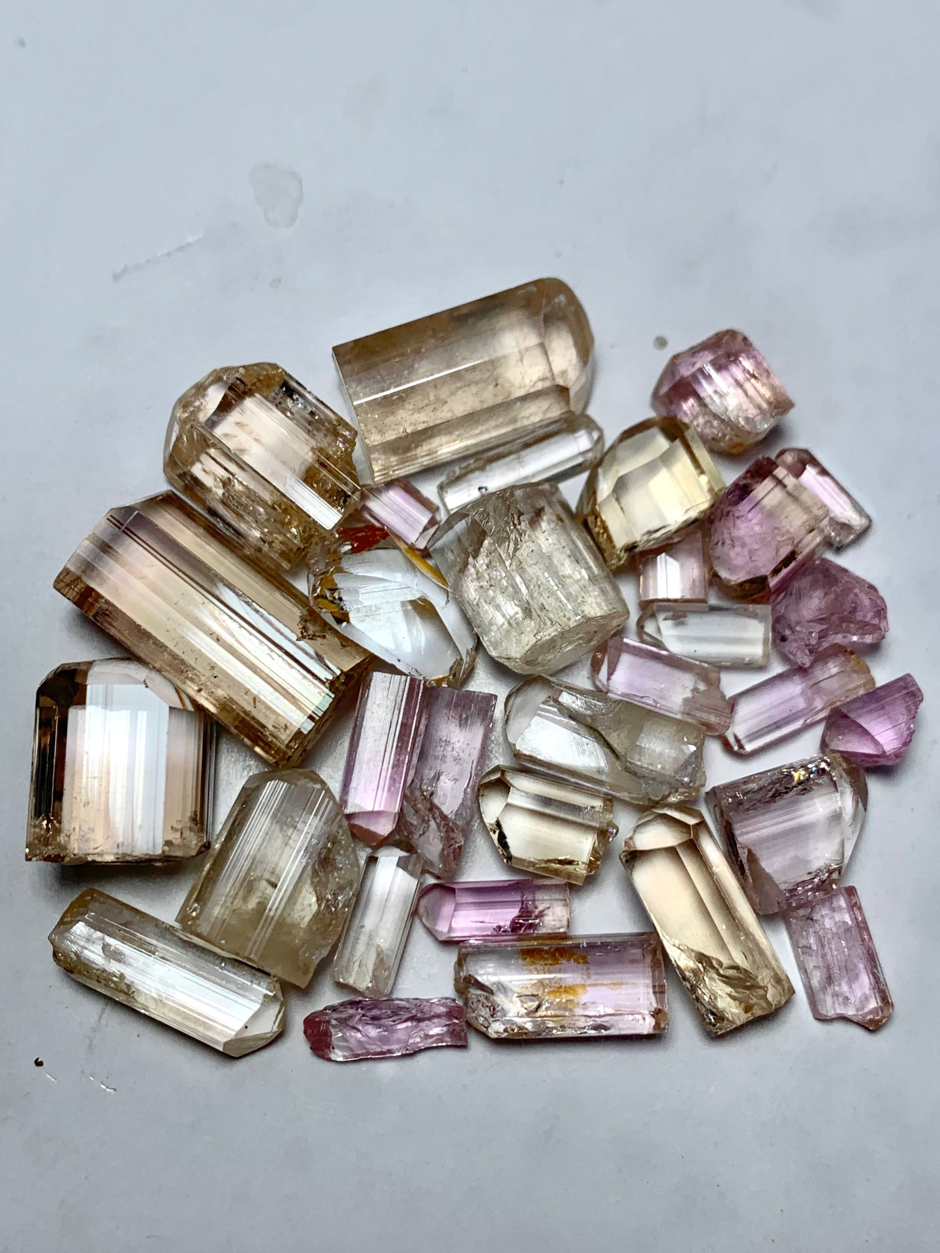 115 Carats Rare Raw Katlang Topaz For Faceting