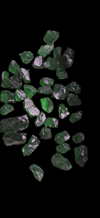 177 Carat Raw Tasovrite Garnets for Lapidary