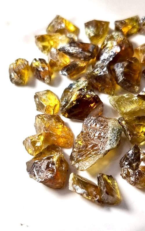 Raw facet grade Sphene Shop now 