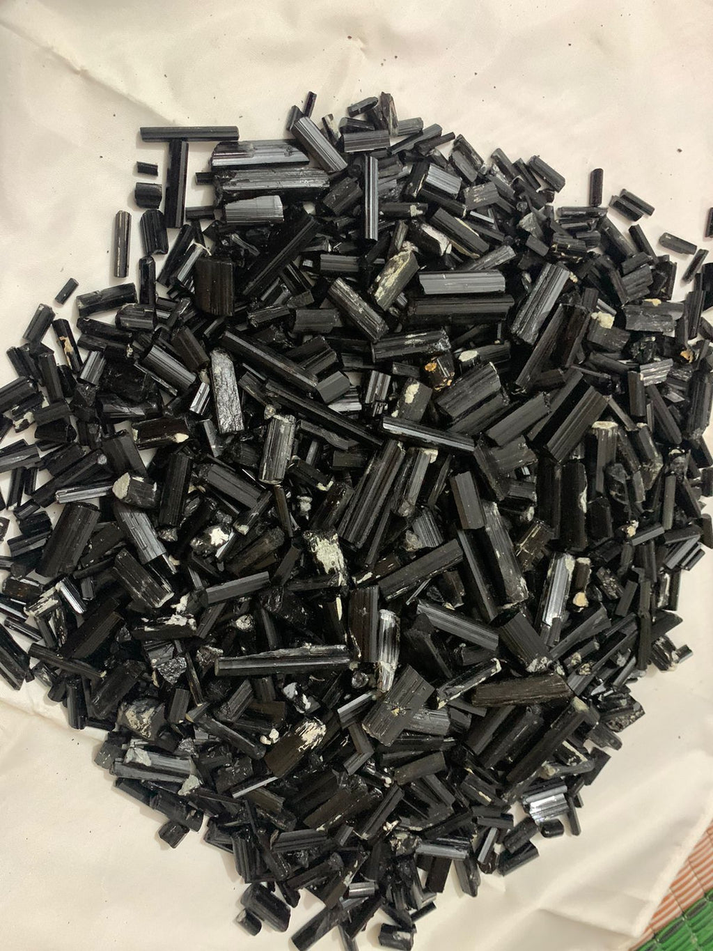 1000 Gram Black Tourmaline Crystals from Skardu Pakistan
