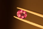 0.81 carat Oval Natural Pink Kashmir Sapphire Loose Stone