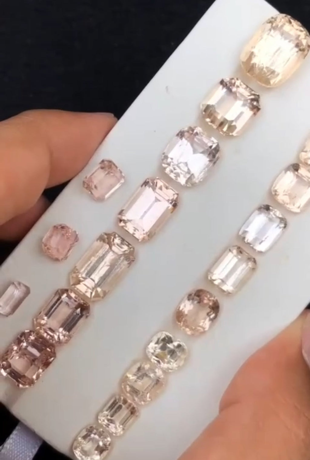 100 Carats Natural Katlang Topaz Faceted Stones | Imperial Topaz Wholesale