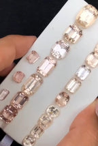 100 Carats Natural Katlang Topaz Faceted Stones | Imperial Topaz Wholesale