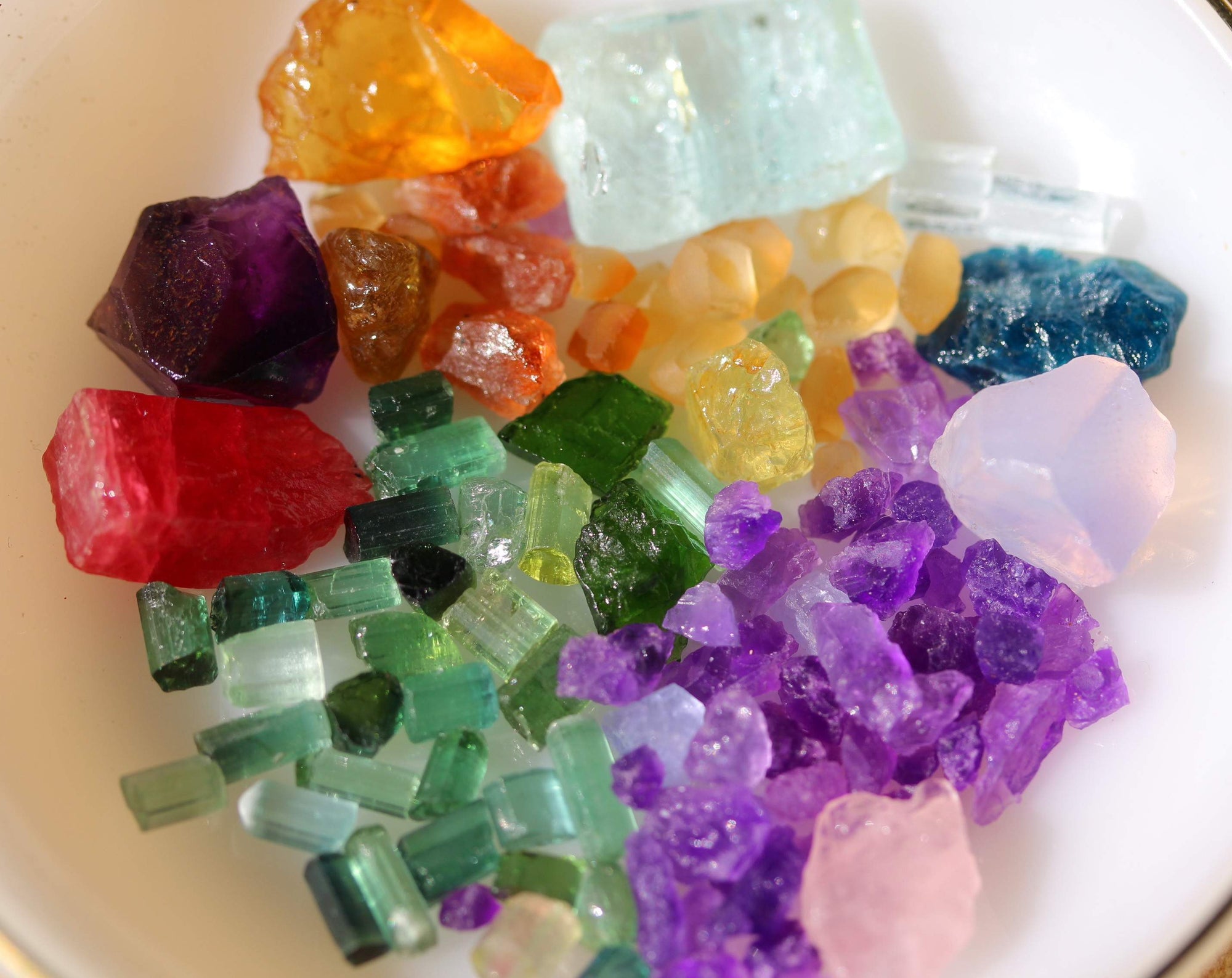 Mixed Raw Stone Deal for Faceting | Cabbing - Aqua, Garnets, Hackmanite, Chrome, Rhodonite, garnet, tourmaline