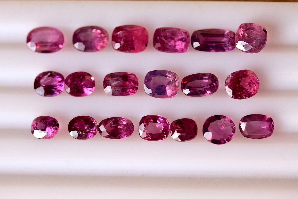 10 carat Oval Cushion Emerald cut Pink Kashmir Sapphires Precious Loose Stones